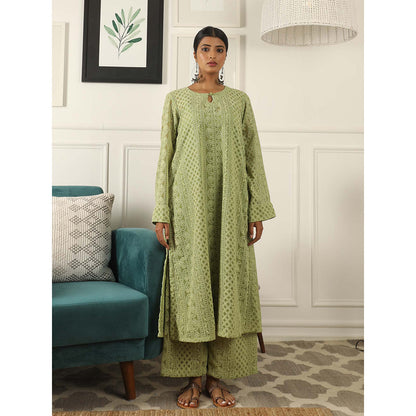 Gulabo Jaipur Batul Green (Set of 3)