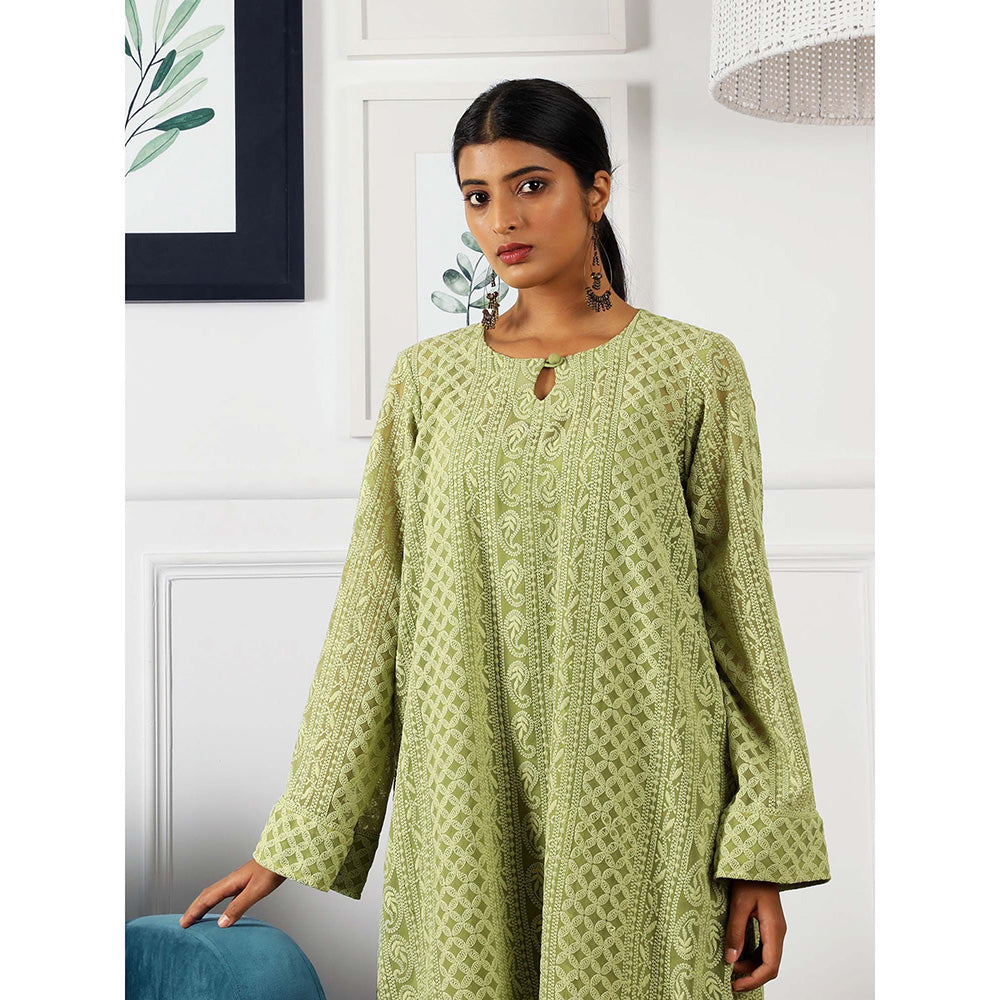 Gulabo Jaipur Batul Green (Set of 3)