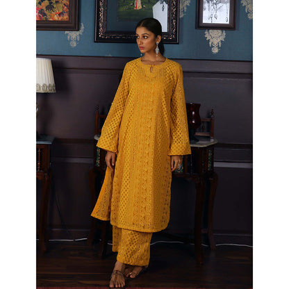 Gulabo Jaipur Batul Yellow (Set of 3)