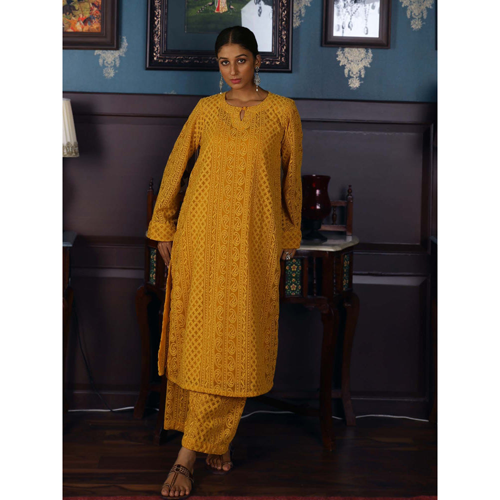 Gulabo Jaipur Batul Yellow (Set of 3)