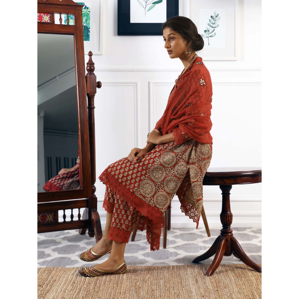 Gulabo Jaipur Jaya Red (Set of 3)