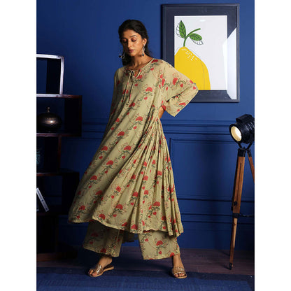 Gulabo Jaipur Nirali Green (Set of 3)