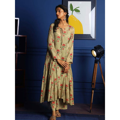 Gulabo Jaipur Nirali Green (Set of 3)