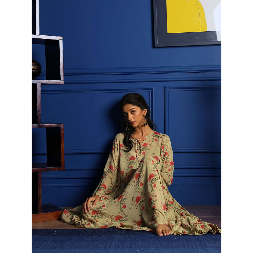 Gulabo Jaipur Nirali Green (Set of 3)