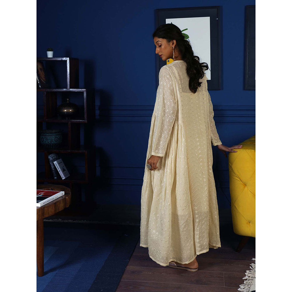 Gulabo Jaipur Nirali White (Set of 3)