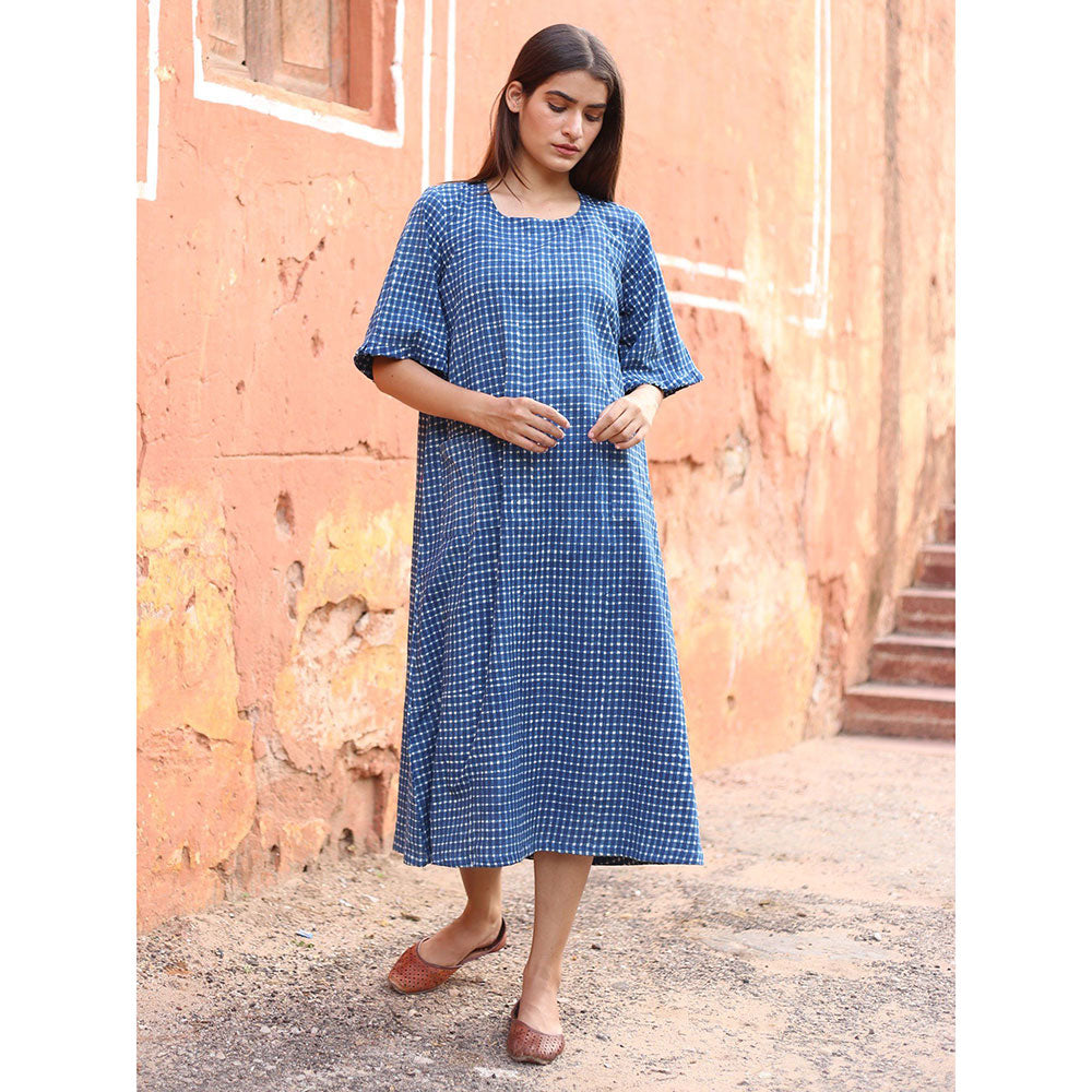 Gulabo Jaipur Blue Molly Midi Dress