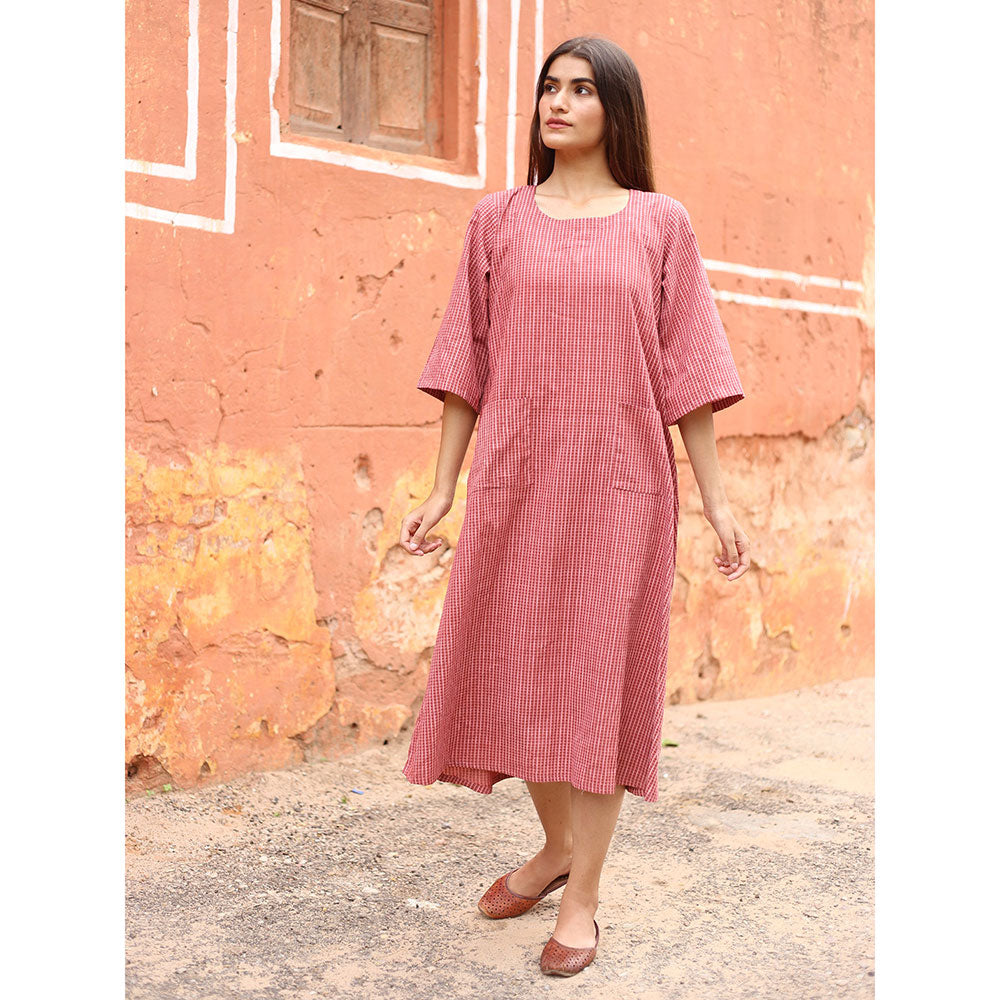Gulabo Jaipur Pink Molly Midi Dress