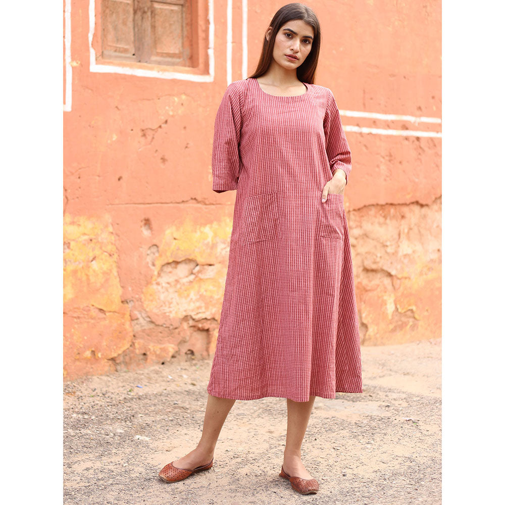 Gulabo Jaipur Pink Molly Midi Dress