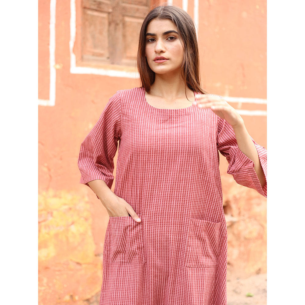 Gulabo Jaipur Pink Molly Midi Dress
