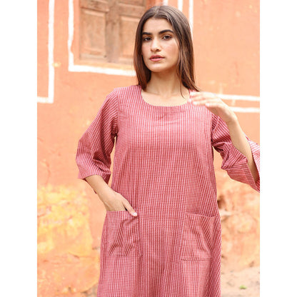 Gulabo Jaipur Pink Molly Midi Dress