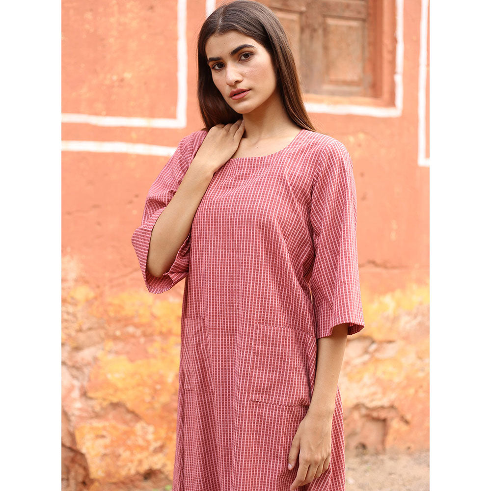 Gulabo Jaipur Pink Molly Midi Dress