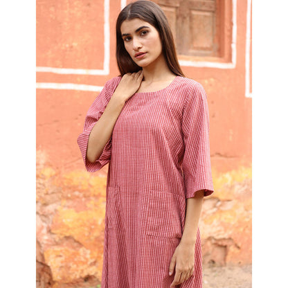 Gulabo Jaipur Pink Molly Midi Dress