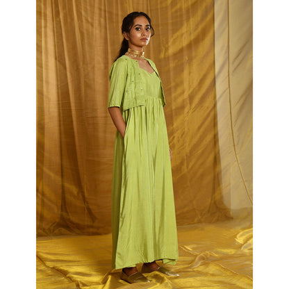 Gulaal Sambhavi Dress With Jacket (Set of 2)