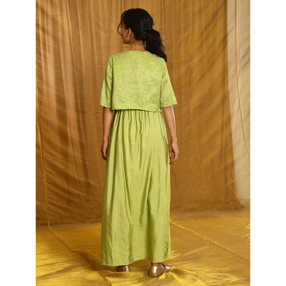 Gulaal Sambhavi Dress With Jacket (Set of 2)