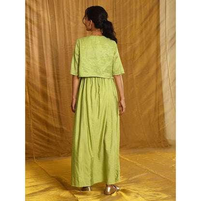 Gulaal Sambhavi Dress With Jacket (Set of 2)
