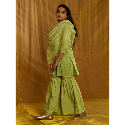 Gulaal Rudrama Kurta Sharara (Set of 3)