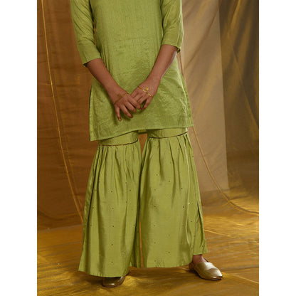 Gulaal Rudrama Kurta Sharara (Set of 3)