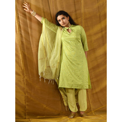Gulaal Prathira Sequin Suit (Set of 3)