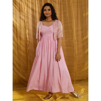 Gulaal Sambhavi Dress With Jacket (Set of 2)