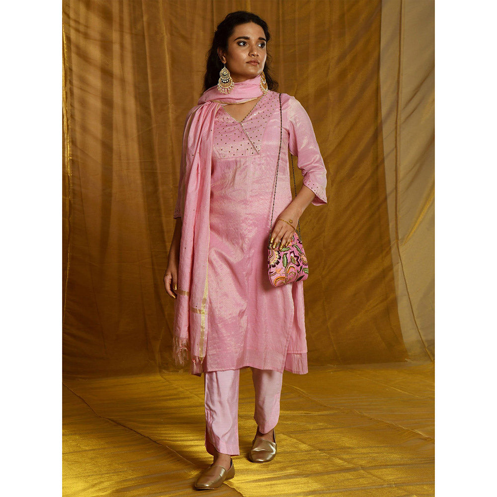 Gulaal Jodha Sequin Kurta (Set of 3)