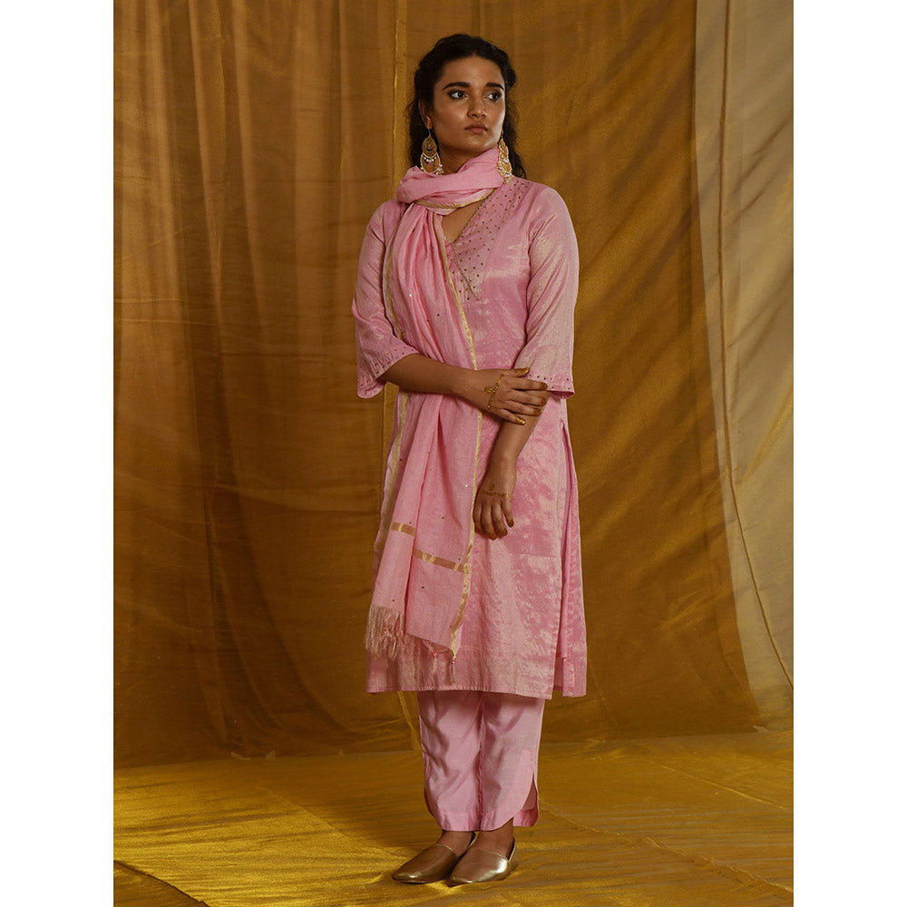 Gulaal Jodha Sequin Kurta (Set of 3)