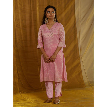 Gulaal Jodha Sequin Kurta (Set of 3)