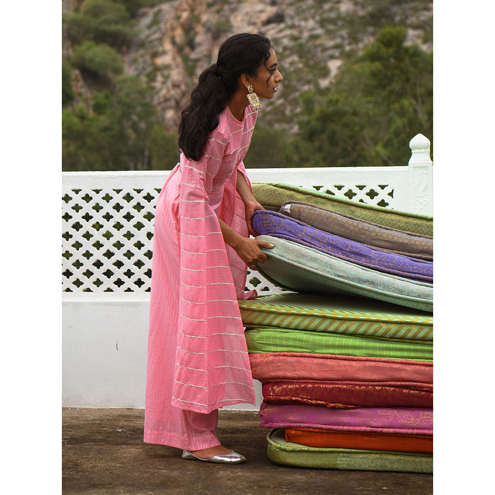 Gulaal Kaarik Pink Co-Ord (Set of 2)