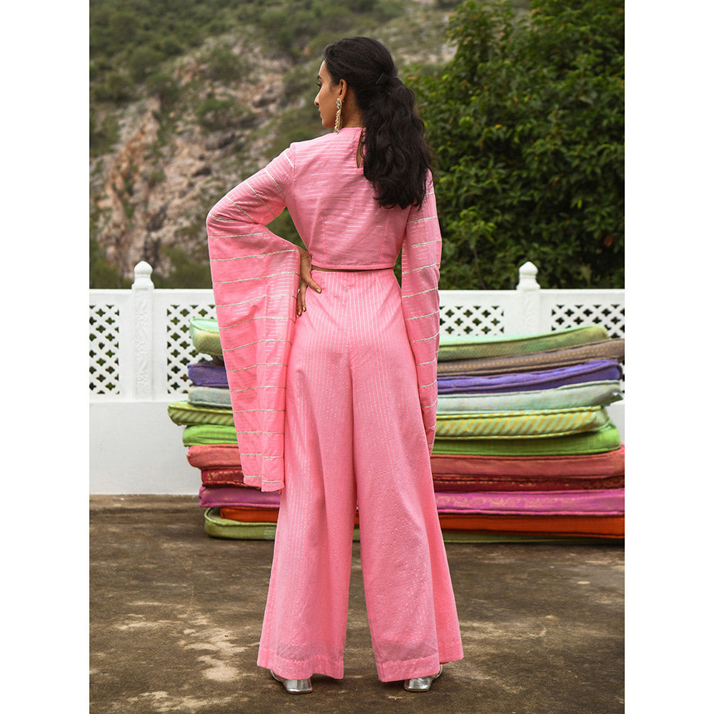 Gulaal Kaarik Pink Co-Ord (Set of 2)