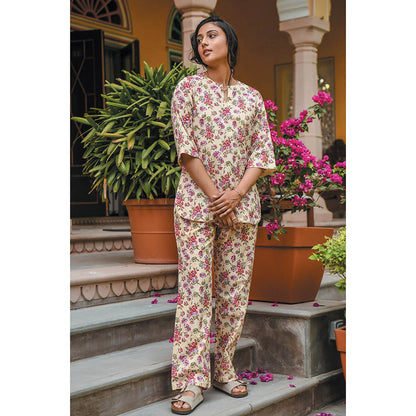 Gulaal Cassia Night Suit (Set of 2)