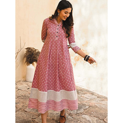 Gulaal Lotus Maxi Dress