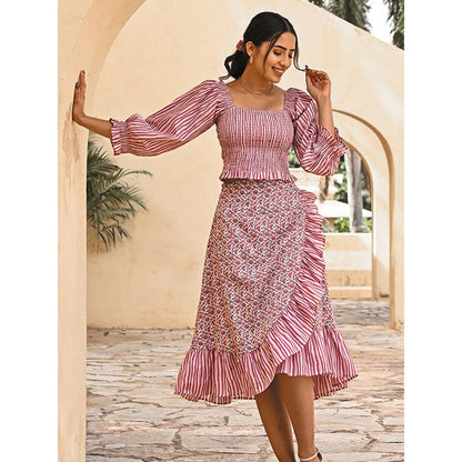 Gulaal Jasmine Co-Ord Set (Set of 2)