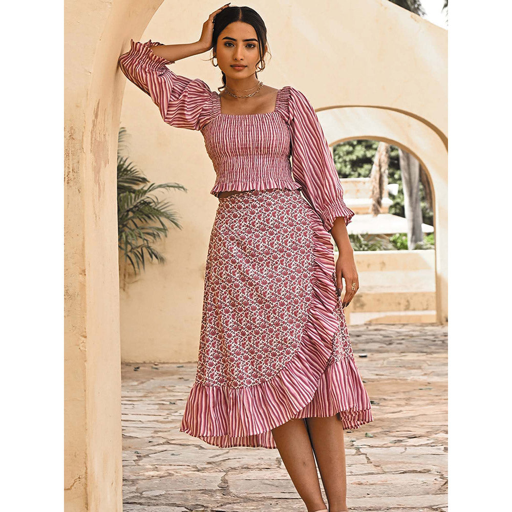 Gulaal Jasmine Co-Ord Set (Set of 2)