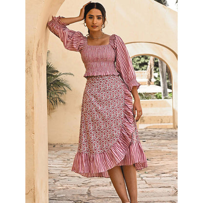 Gulaal Jasmine Co-Ord Set (Set of 2)