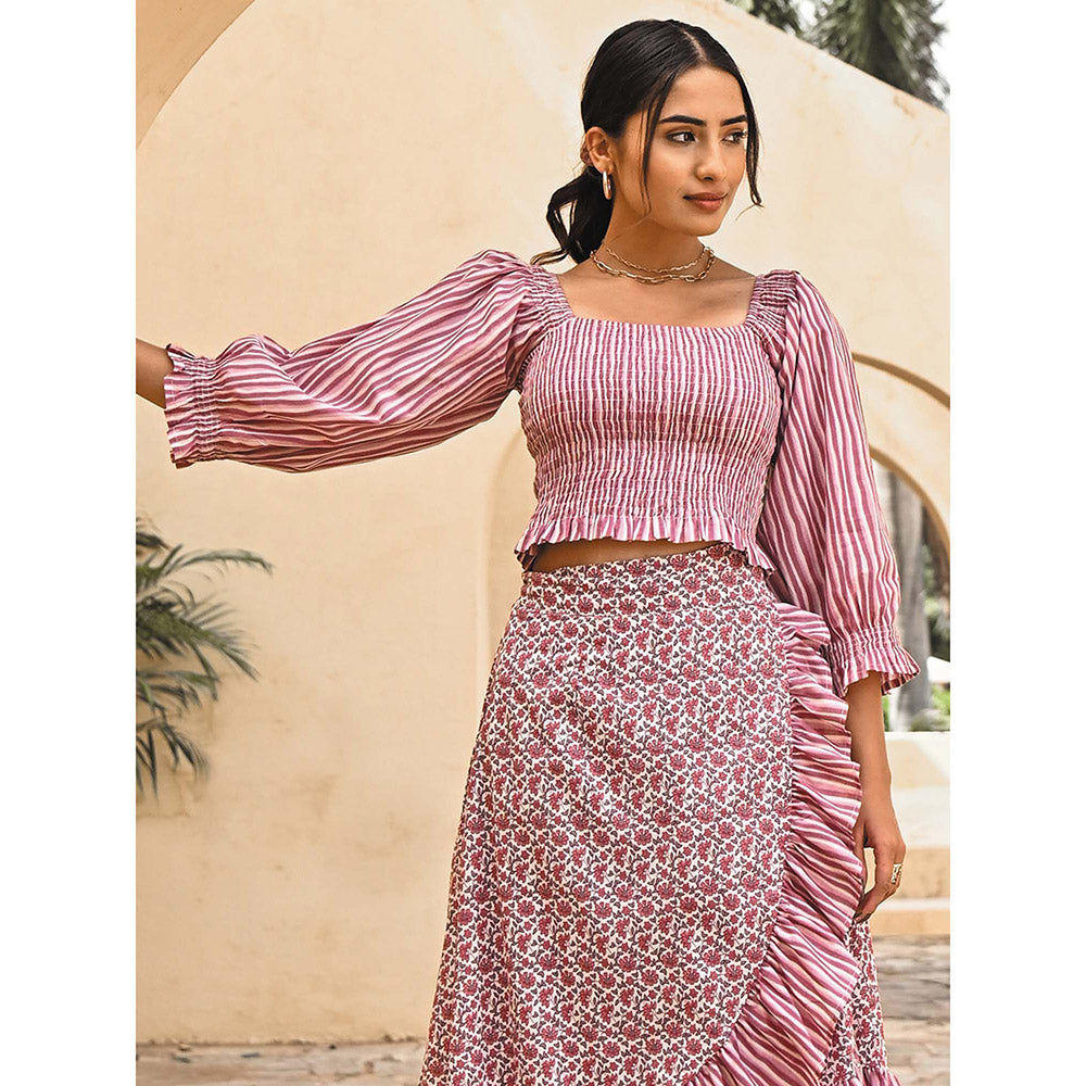Gulaal Jasmine Co-Ord Set (Set of 2)