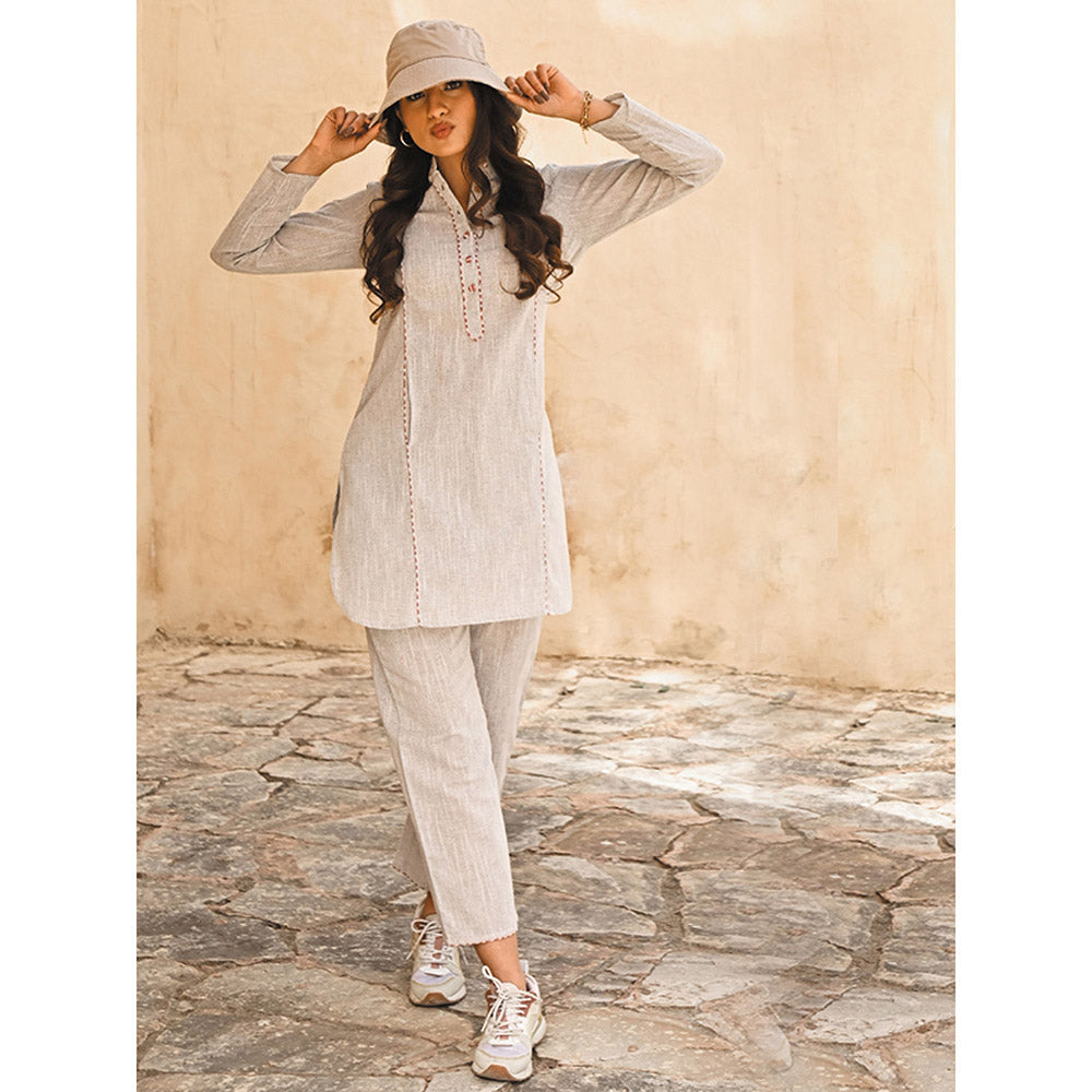 Gulaal Tania Grey Suit (Set of 2)