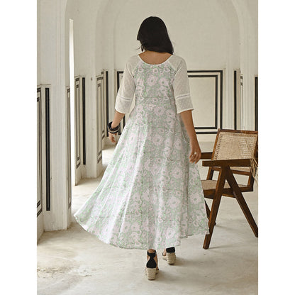 Gulaal Tropical Fit & Flare Dress