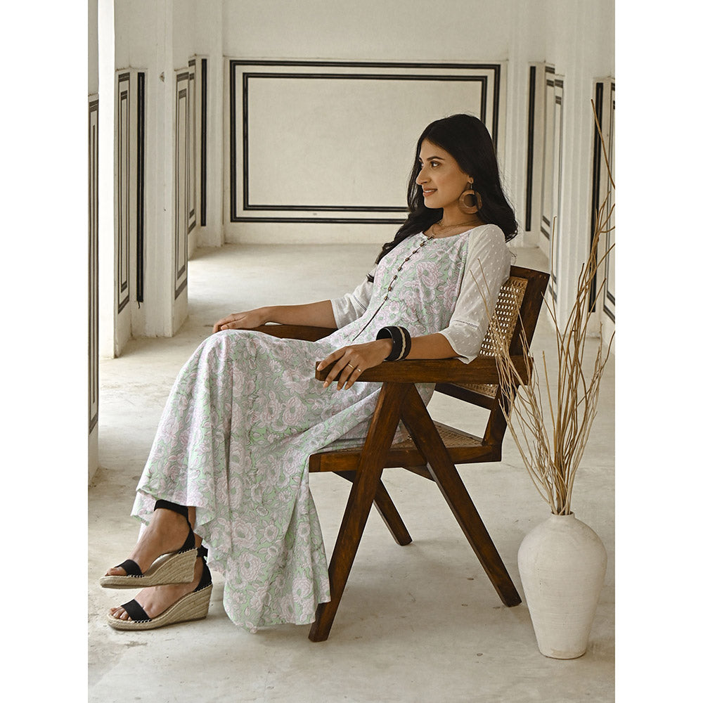 Gulaal Tropical Fit & Flare Dress