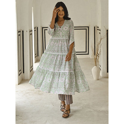 Gulaal Forest Kurta-Pants (Set of 2)