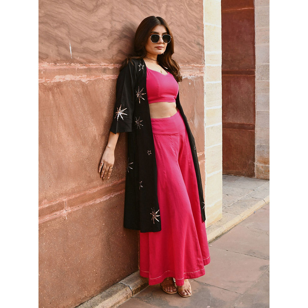 Gulaal Kashvi Star Black Sequin Jacket