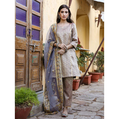 Gulabo Jaipur Abeer Grey (Set of 3)