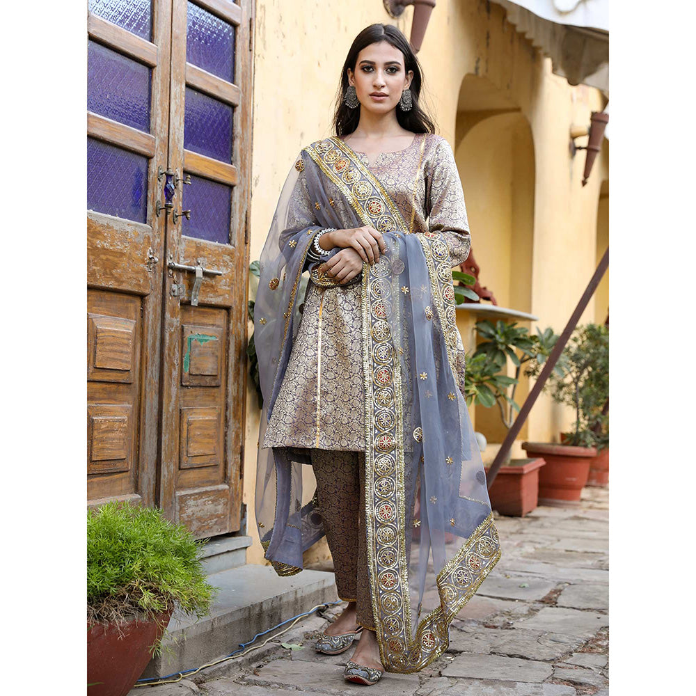 Gulabo Jaipur Abeer Grey (Set of 3)