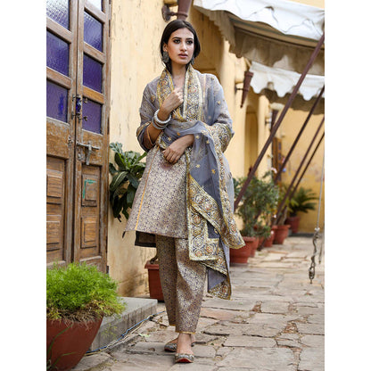 Gulabo Jaipur Abeer Grey (Set of 3)