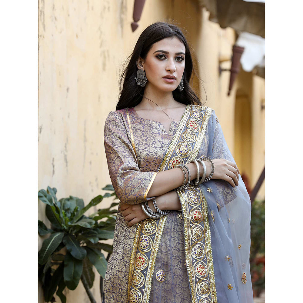 Gulabo Jaipur Abeer Grey (Set of 3)