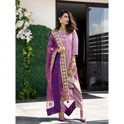 Gulabo Jaipur Abeer Purple (Set of 3)
