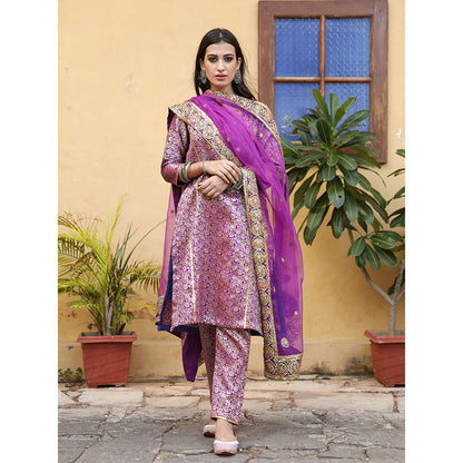 Gulabo Jaipur Abeer Purple (Set of 3)