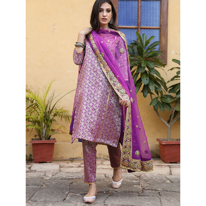Gulabo Jaipur Abeer Purple (Set of 3)