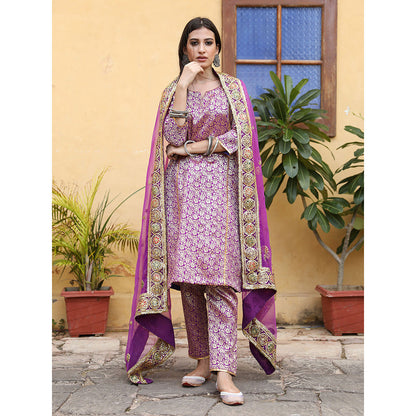 Gulabo Jaipur Abeer Purple (Set of 3)