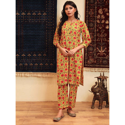 Gulabo Jaipur Alisha Yellow (Set of 2)