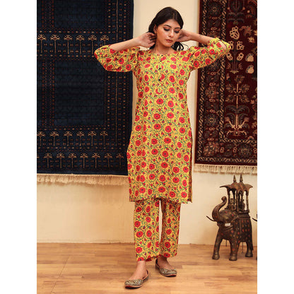 Gulabo Jaipur Alisha Yellow (Set of 2)