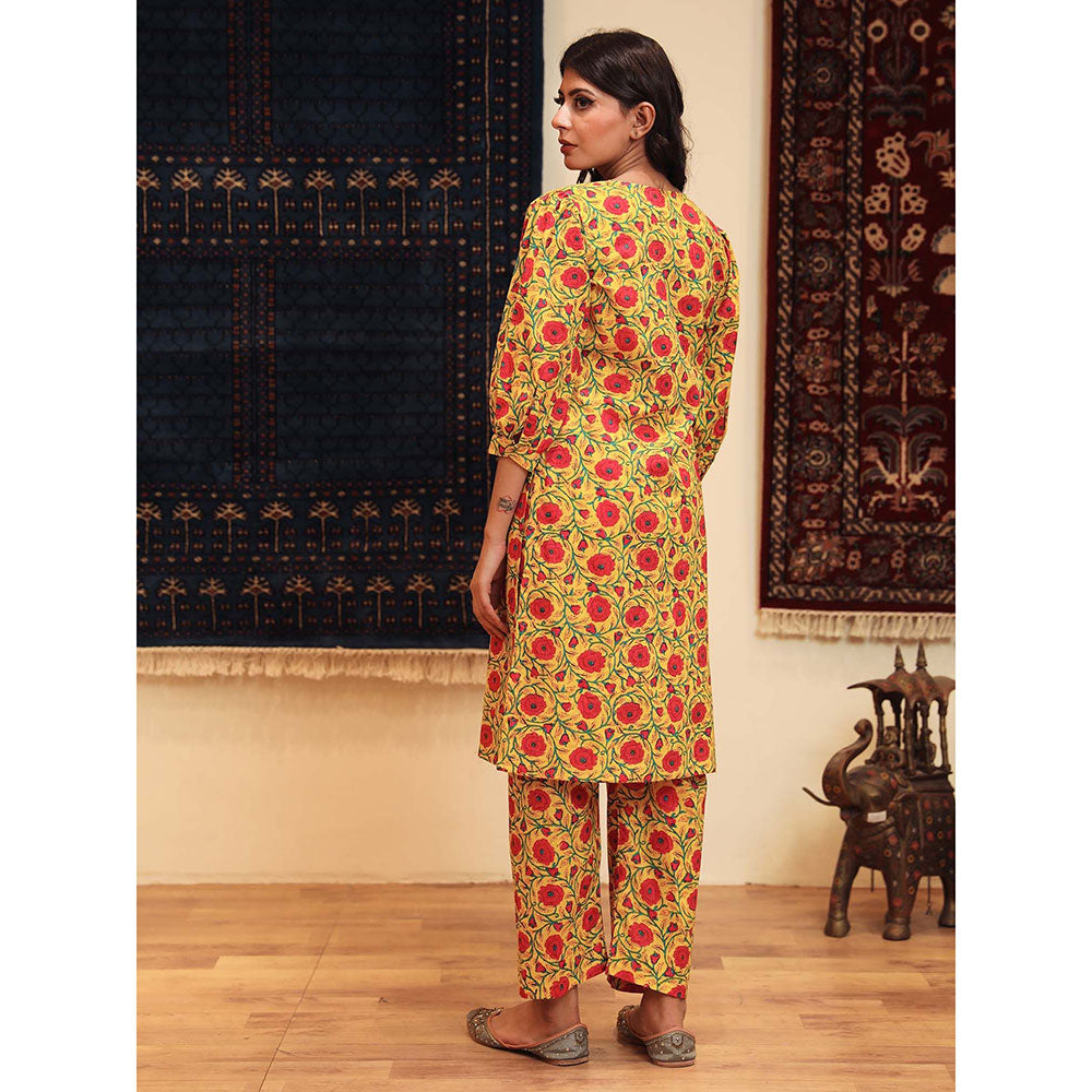 Gulabo Jaipur Alisha Yellow (Set of 2)